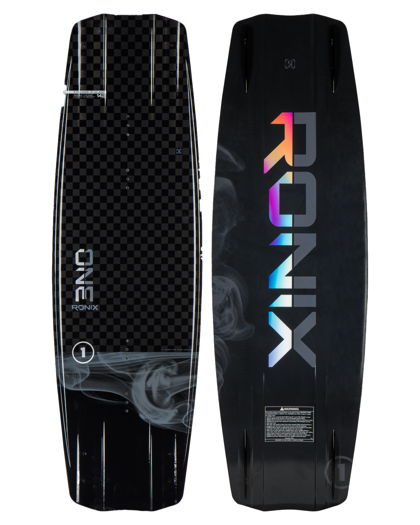 Ronix One Blackout Technology Wakeboard - 2024 Wakeboards - Mens - Trojan Wake Ski Snow