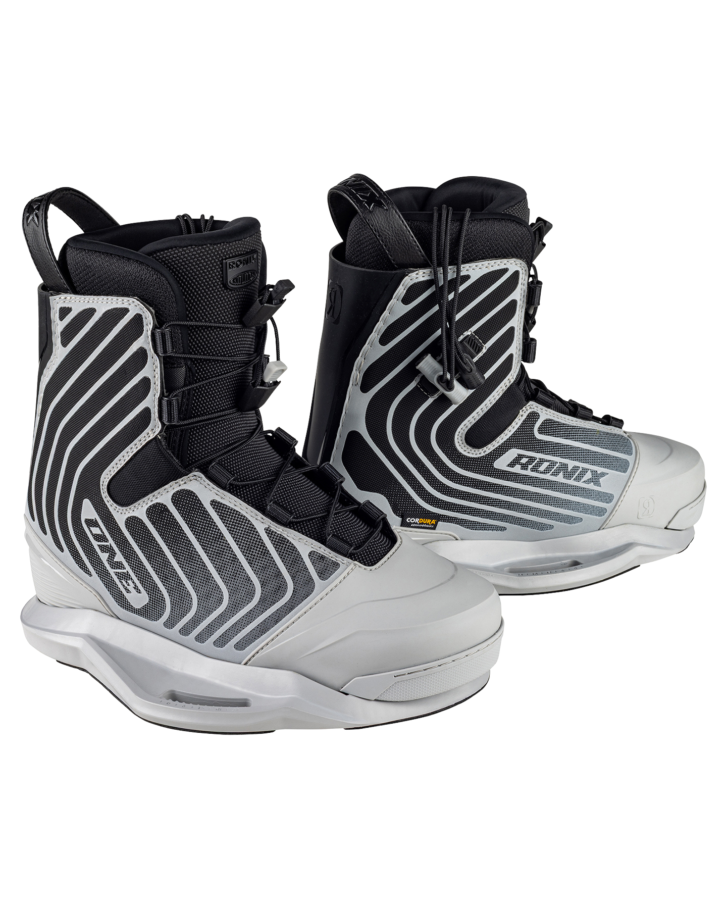 Ronix One Wakeboard Boots - Silver / Reflective - 2026 Wakeboard Boots - Trojan Wake Ski Snow