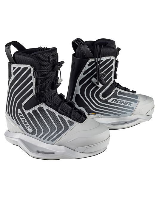 Ronix One Wakeboard Boots - Silver / Reflective - 2026 Wakeboard Boots - Trojan Wake Ski Snow