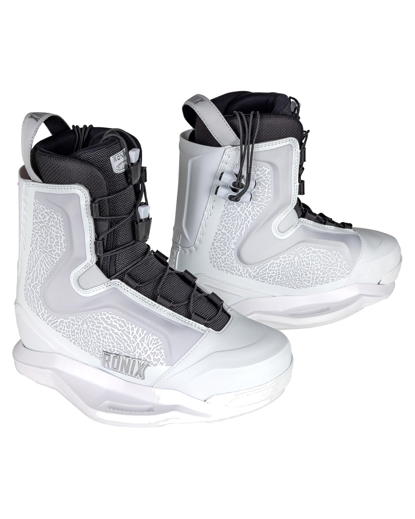 Ronix One Wakeboard Boots - White Elephant / Chrome