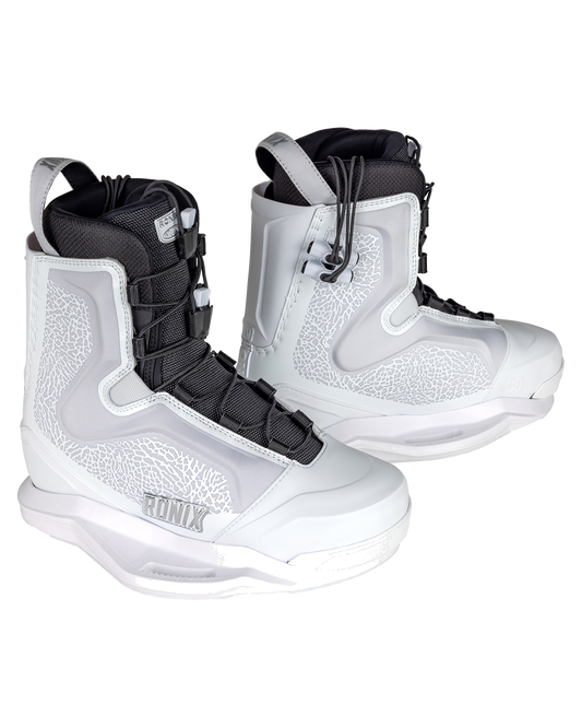 Ronix One Wakeboard Boots - White Elephant / Chrome