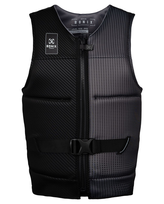 Ronix Project L50s Men's Life Jacket - Charcoal - Trojan Wake Ski Snow