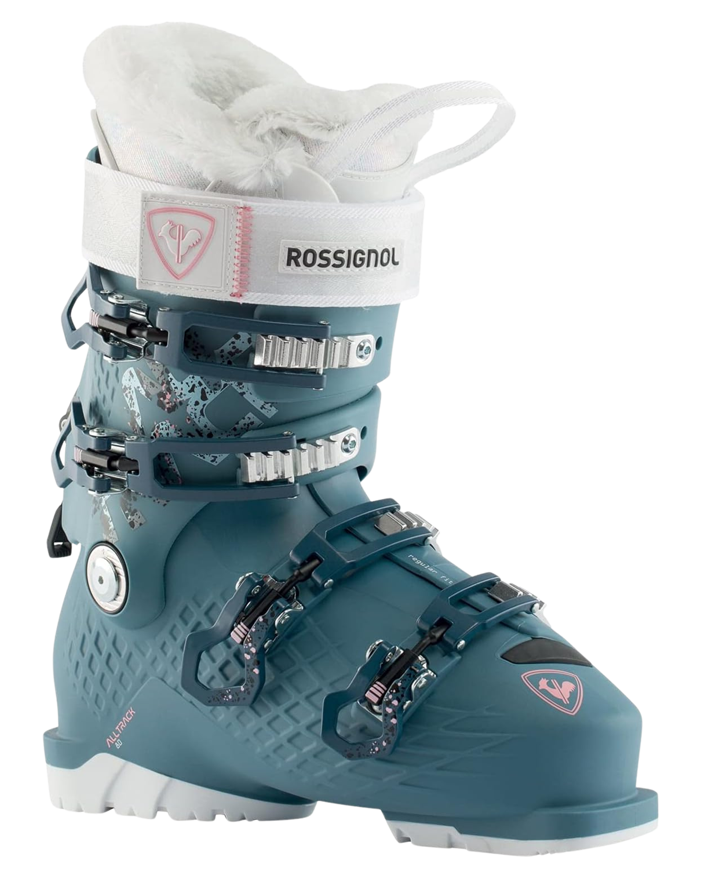 Rossignol Alltrack 80 W Women's Ski Boots - Sky Blue - 2023 Snow Ski Boots - Trojan Wake Ski Snow