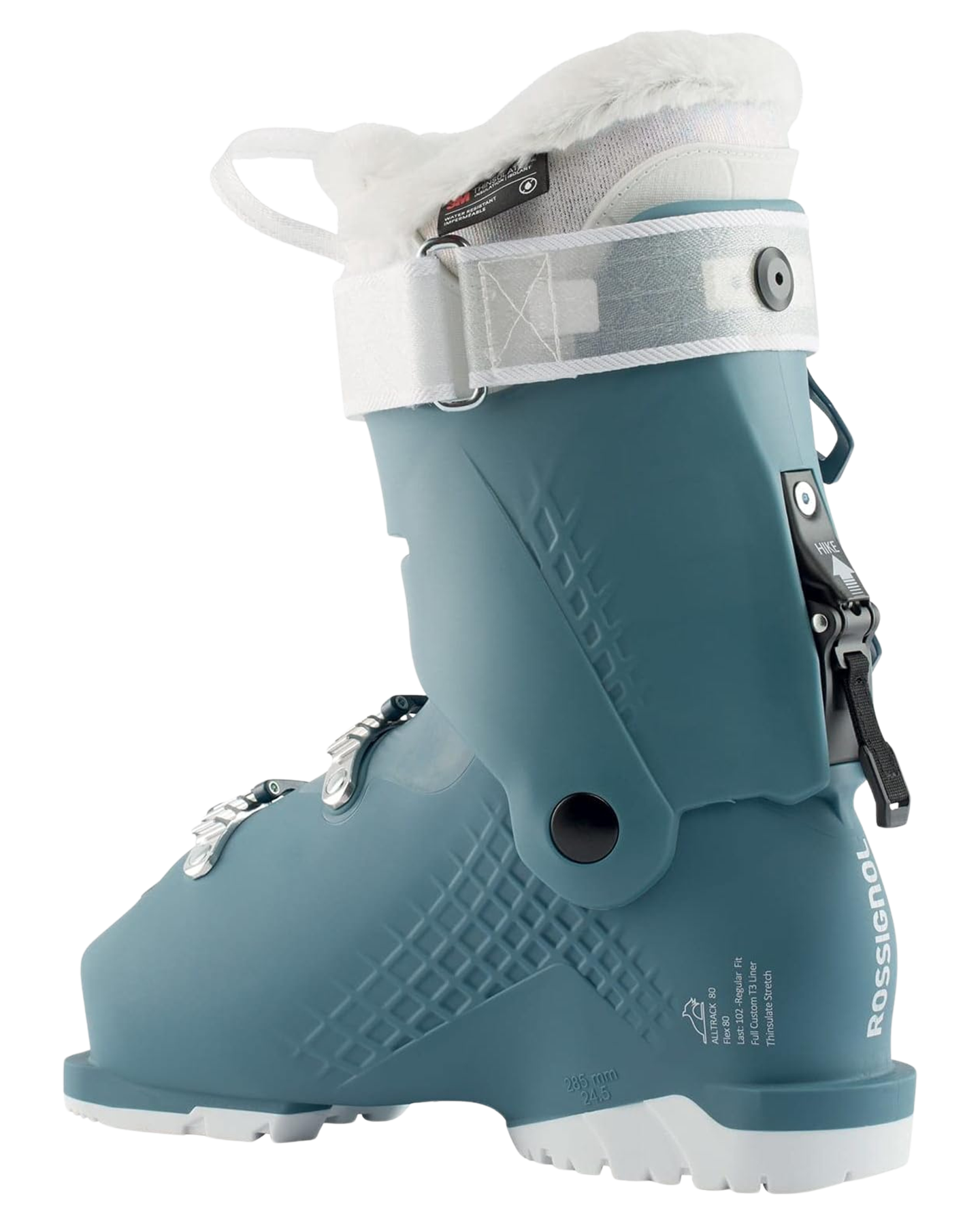 Rossignol Alltrack 80 W Women's Ski Boots - Sky Blue - 2023 Snow Ski Boots - Trojan Wake Ski Snow