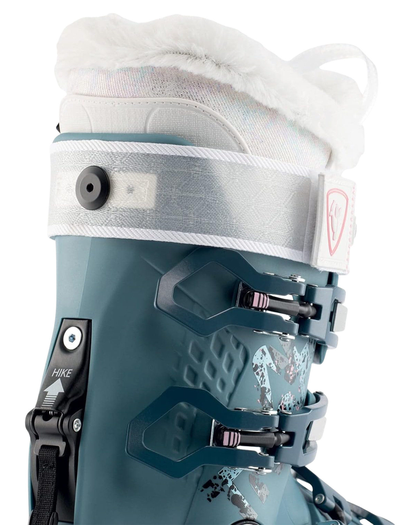 Rossignol Alltrack 80 W Women's Ski Boots - Sky Blue - 2023 Snow Ski Boots - Trojan Wake Ski Snow