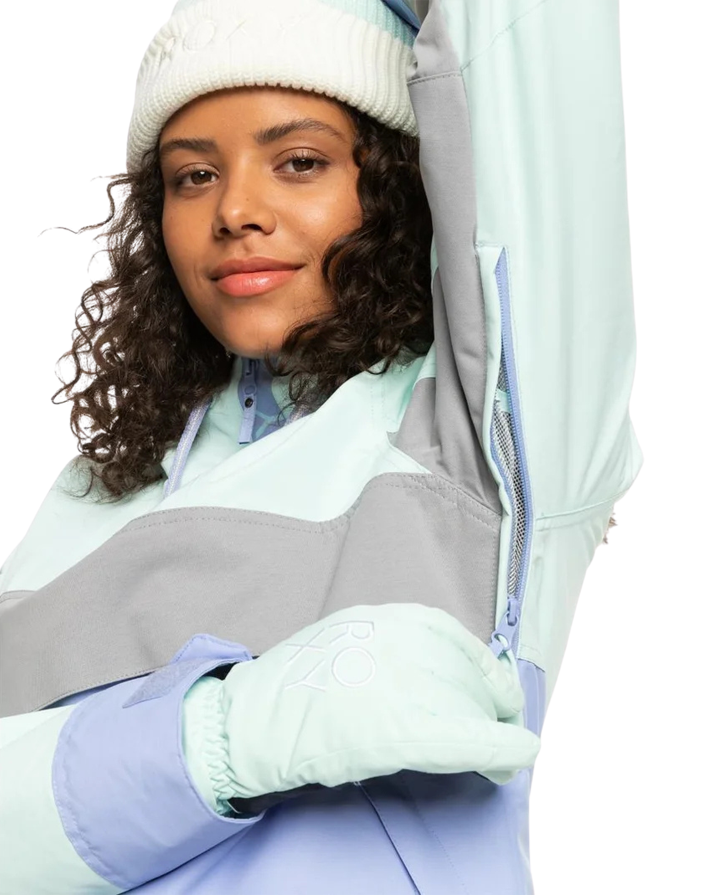 Roxy Shelter Women's Snow Jacket - Fair Aqua - 2023 Women's Snow Jackets - Trojan Wake Ski Snow