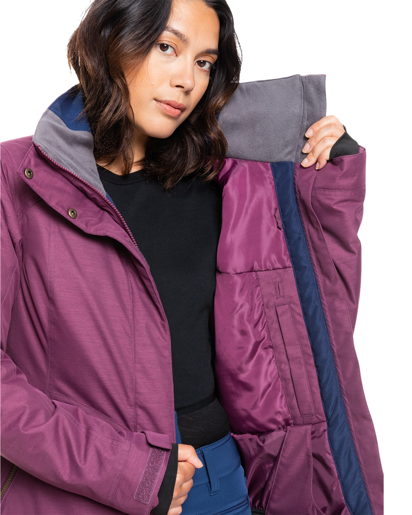 Roxy Women's Meade Technical Snow Jacket Women's Snow Jackets - Trojan Wake Ski Snow