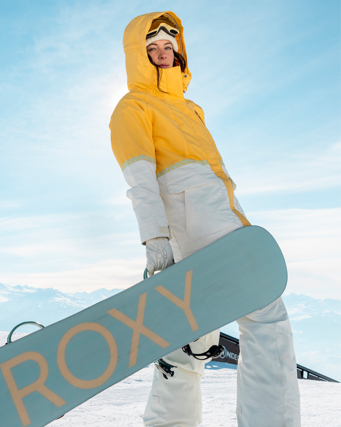 Roxy Women's Ritual Technical Snow Jacket - Sunset Gold Women's Snow Jackets - Trojan Wake Ski Snow