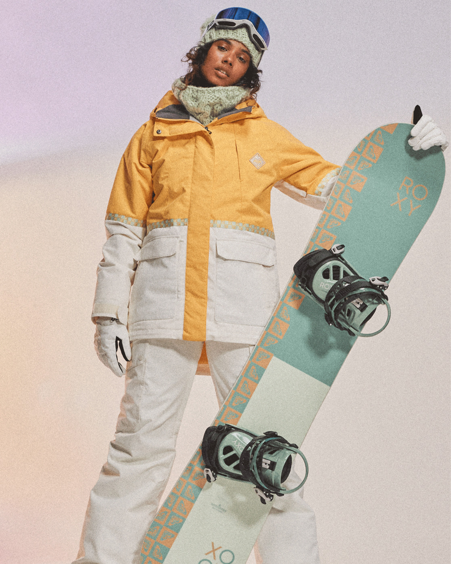 Roxy Women's Ritual Technical Snow Jacket - Sunset Gold Women's Snow Jackets - Trojan Wake Ski Snow