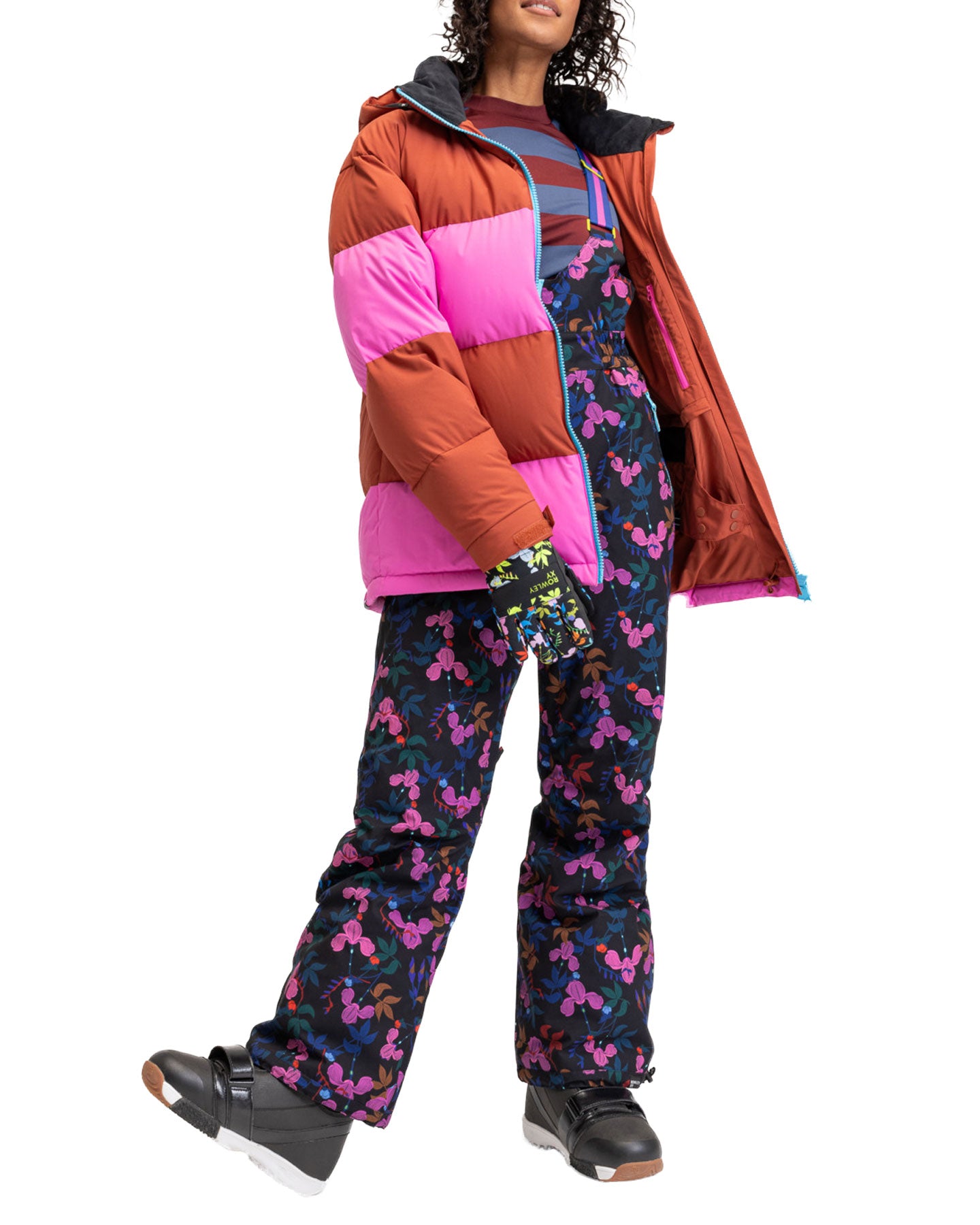 Womens Ski Pants Womens Snow Bibs Plus Size Roxy X Rowley Women's