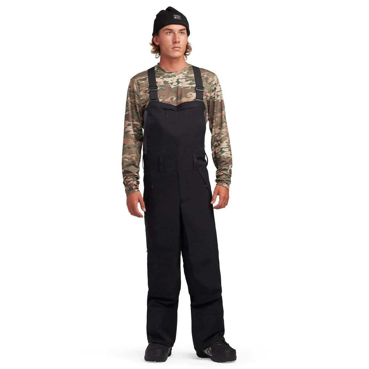 Dakine Men's Scout Snow Bib - Black Men's Snow Bibs - Trojan Wake Ski Snow