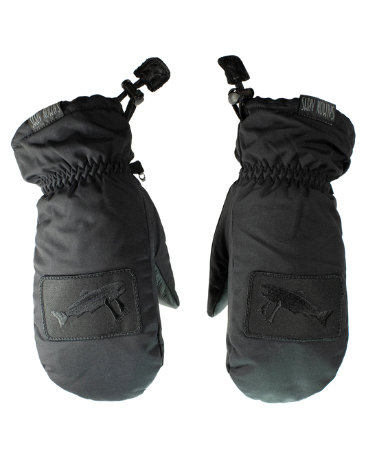 Salmon Arms Classic Snow Mitt - Black Men's Snow Gloves & Mittens - Trojan Wake Ski Snow