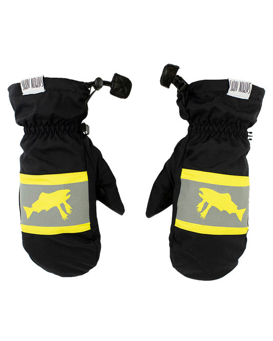 Salmon Arms Classic Snow Mitt - Hi Vis Men's Snow Gloves & Mittens - Trojan Wake Ski Snow