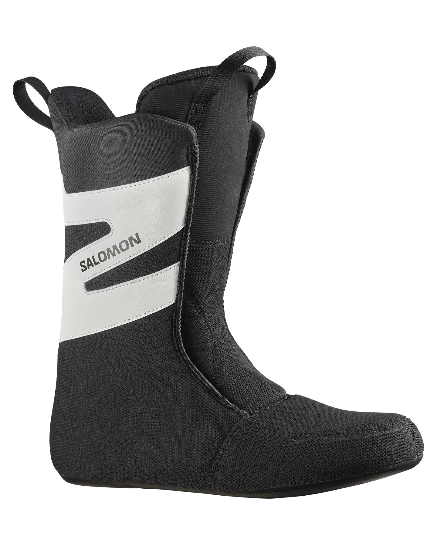 Salomon Dialogue Dual Boa Snowboard Boots - Black / Black / White - 2024 Snowboard Boots - Mens - Trojan Wake Ski Snow