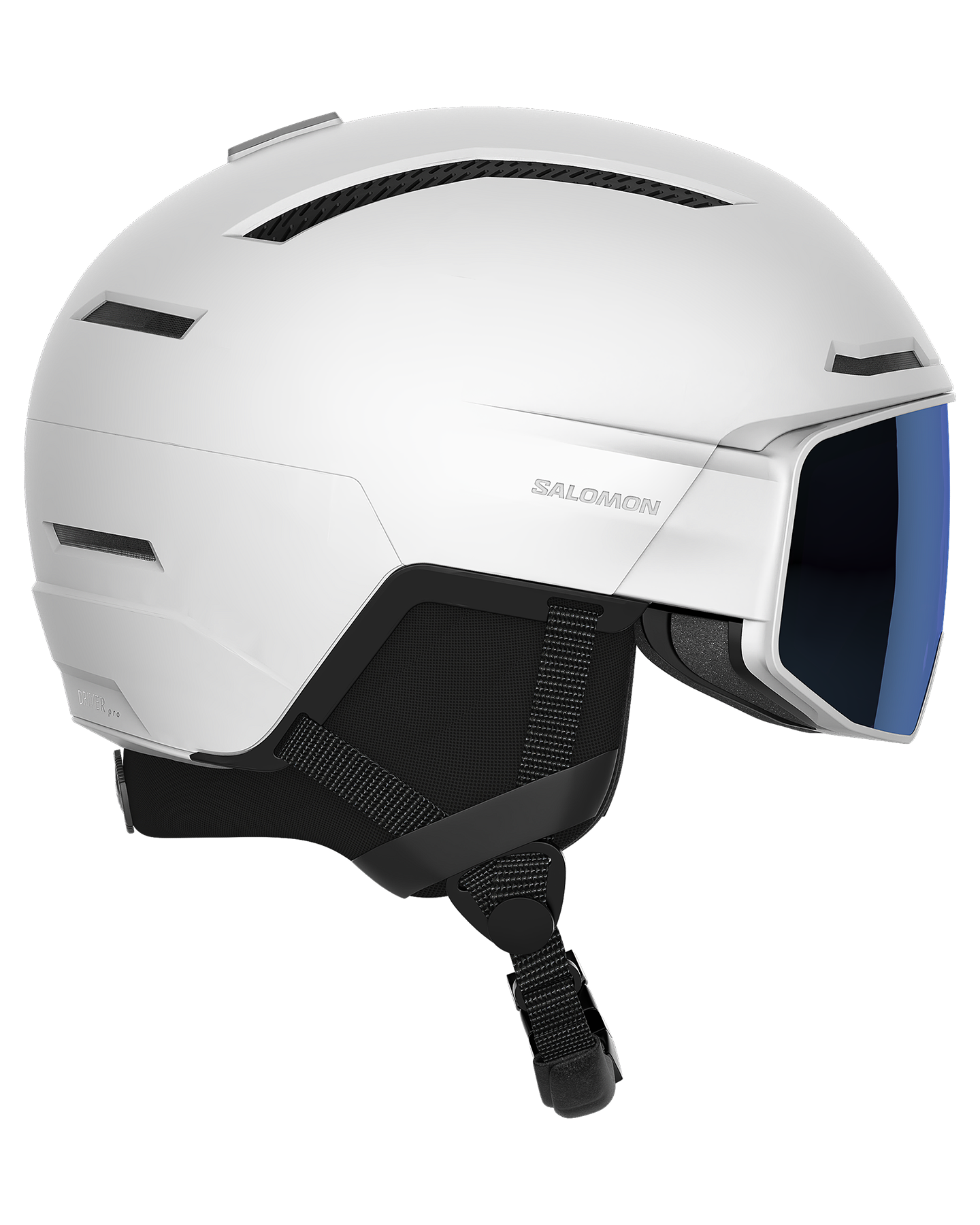 Salomon Driver Pro Sigma Mips Snow Helmet - White Men's Snow Helmets - Trojan Wake Ski Snow