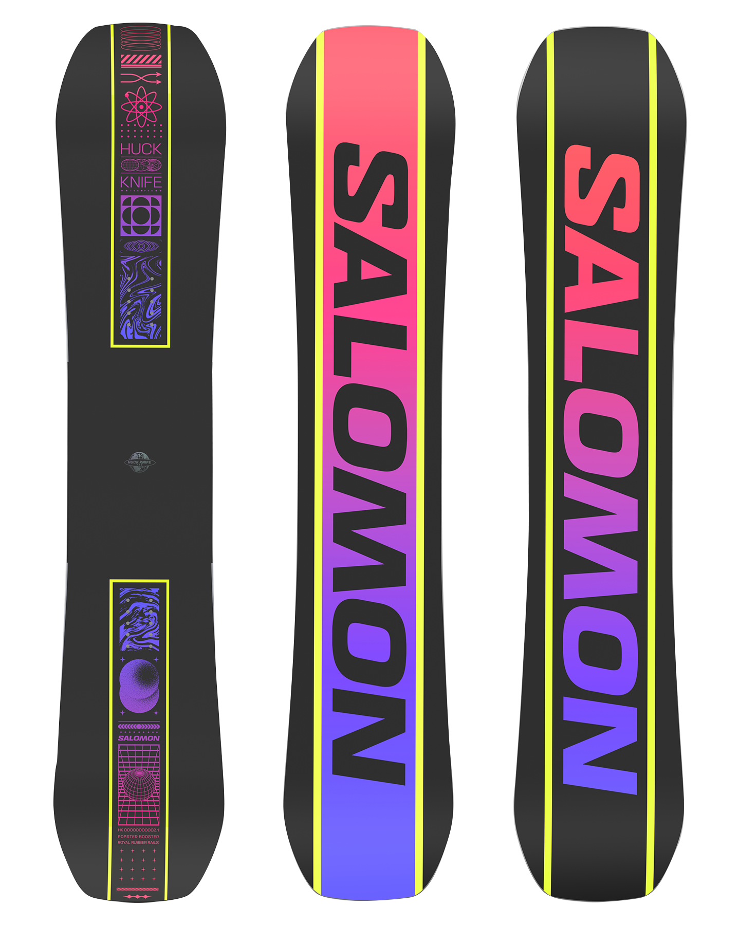 Salomon Huck Knife Pro Snowboard - 2025 Men's Snowboards - Trojan Wake Ski Snow