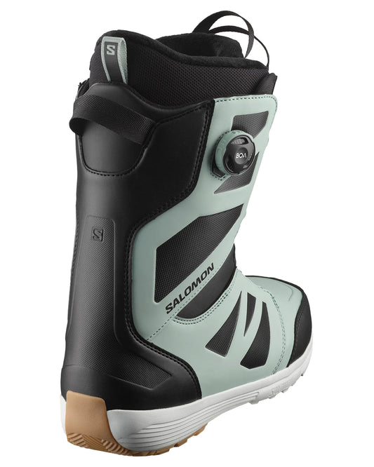 Salomon Launch Boa Sj Snowboard Boots - Cloud Blue/Black/White - 2024 Snowboard Boots - Mens - Trojan Wake Ski Snow
