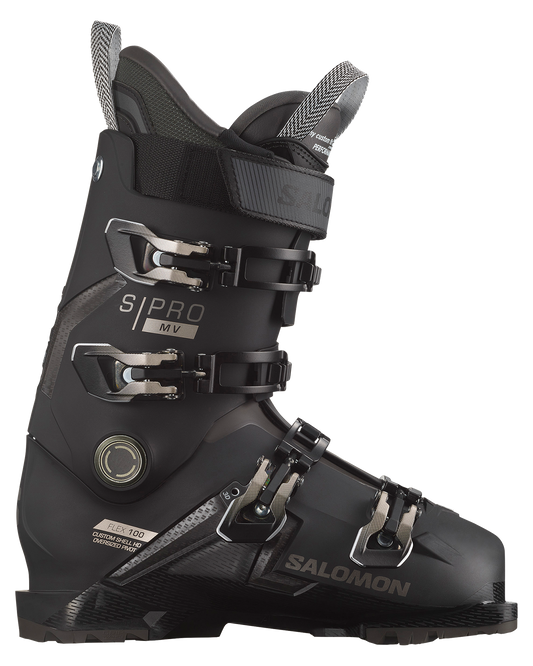 Salomon Pro Mv 100 Ski Boots Men's Snow Ski Boots - Trojan Wake Ski Snow