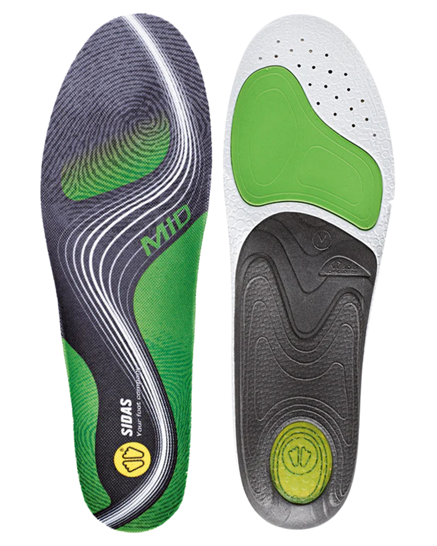 Sidas 3Feet Activ' Mid Insoles Insoles - Trojan Wake Ski Snow