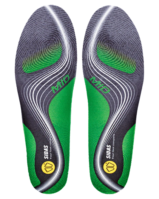 Sidas 3Feet Activ' Mid Insoles Insoles - Trojan Wake Ski Snow