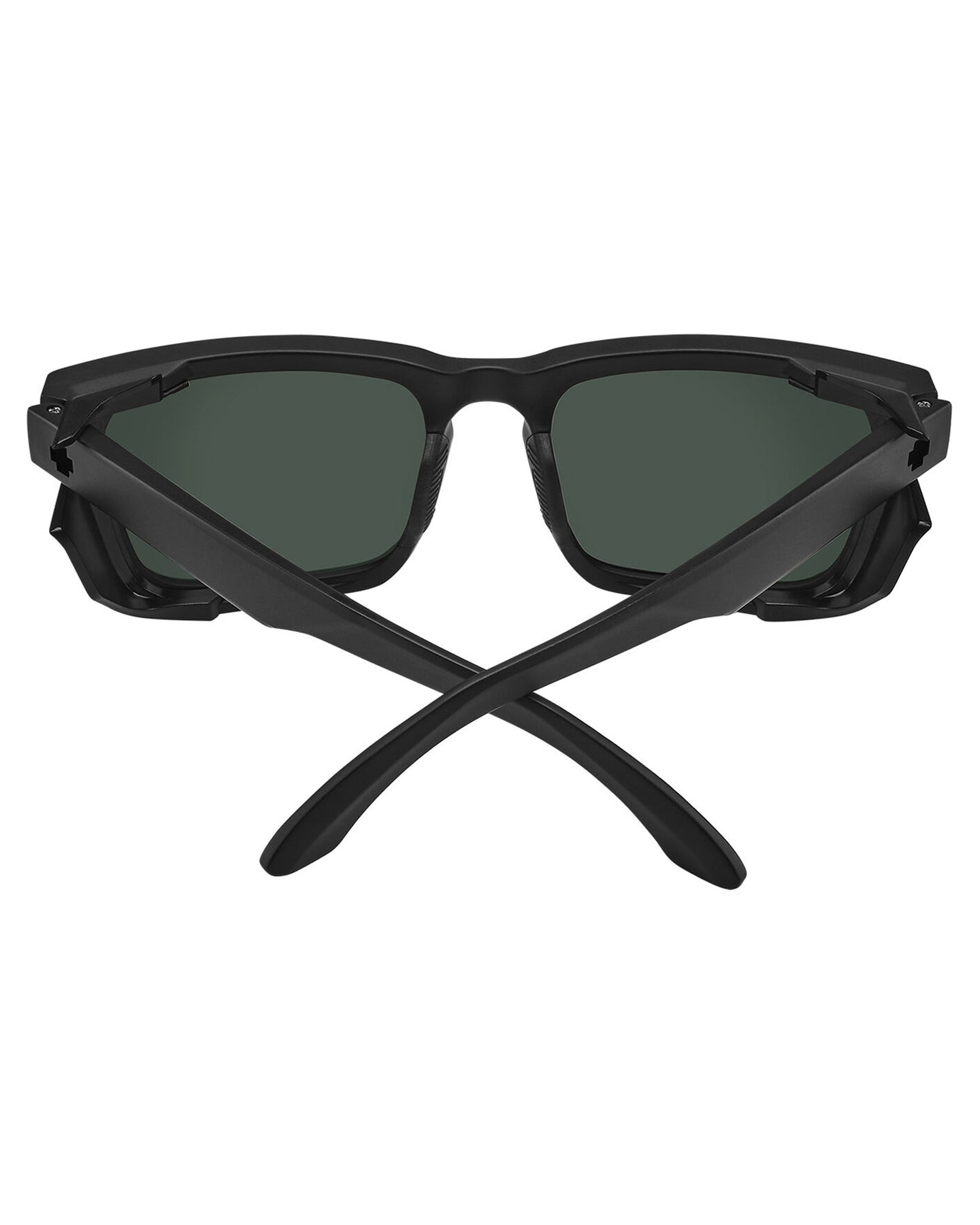 Spy Helm Tech Matte Black Happy Gray Green Black Spectra Mirror Sunglasses - Trojan Wake Ski Snow