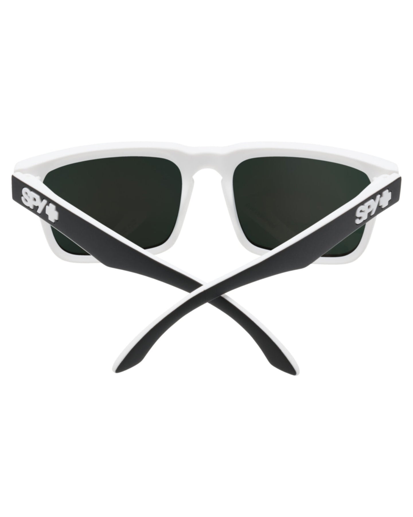 Spy Helm Whitewall - Happy Gray Green With Red Spectra Mirror Sunglasses - Trojan Wake Ski Snow
