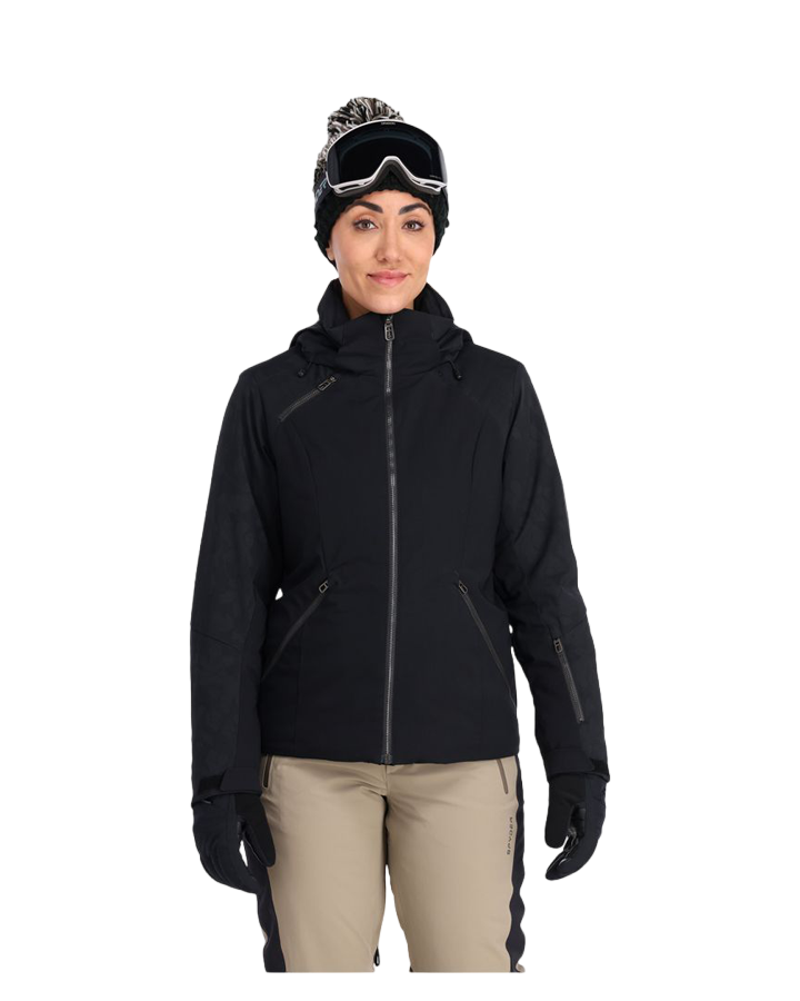 Spyder Schatzi Womens Snow Jacket - Black - 2023 Women's Snow Jackets - Trojan Wake Ski Snow