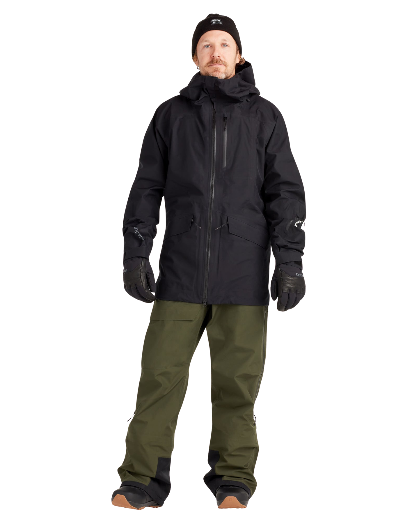 Dakine Men's Stoker Gore-Tex 3L Snow Jacket - Black Men's Snow Jackets - Trojan Wake Ski Snow