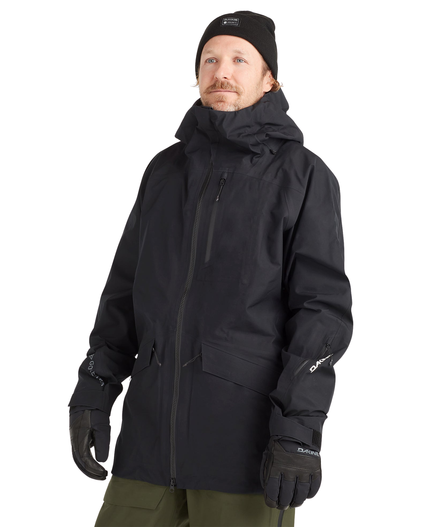 Dakine Men's Stoker Gore-Tex 3L Snow Jacket - Black Men's Snow Jackets - Trojan Wake Ski Snow
