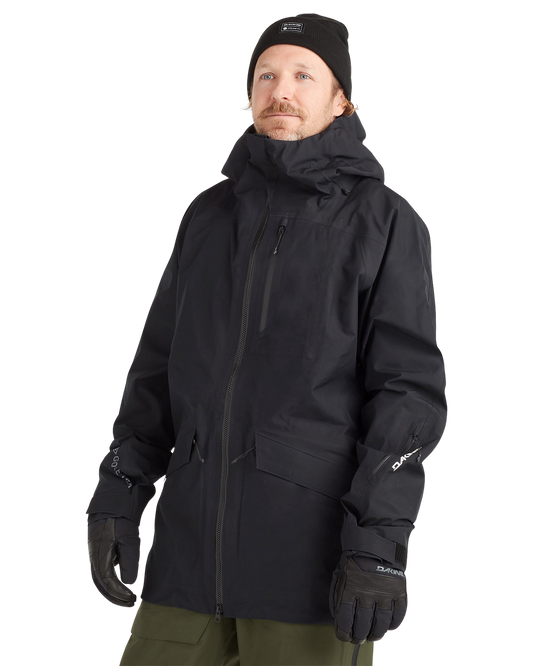 Dakine Men's Stoker Gore-Tex 3L Snow Jacket - Black Men's Snow Jackets - Trojan Wake Ski Snow