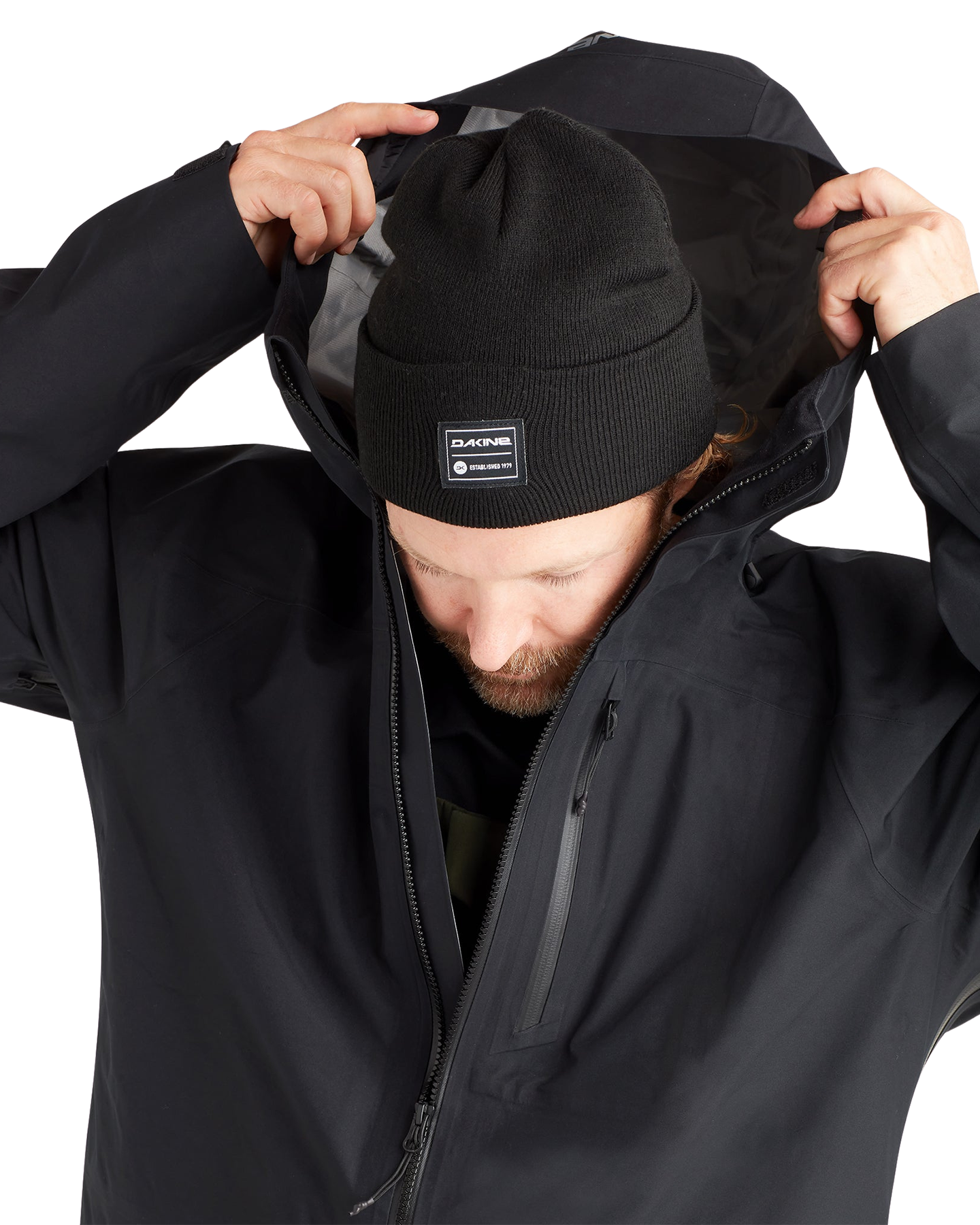 Dakine Men's Stoker Gore-Tex 3L Snow Jacket - Black Men's Snow Jackets - Trojan Wake Ski Snow