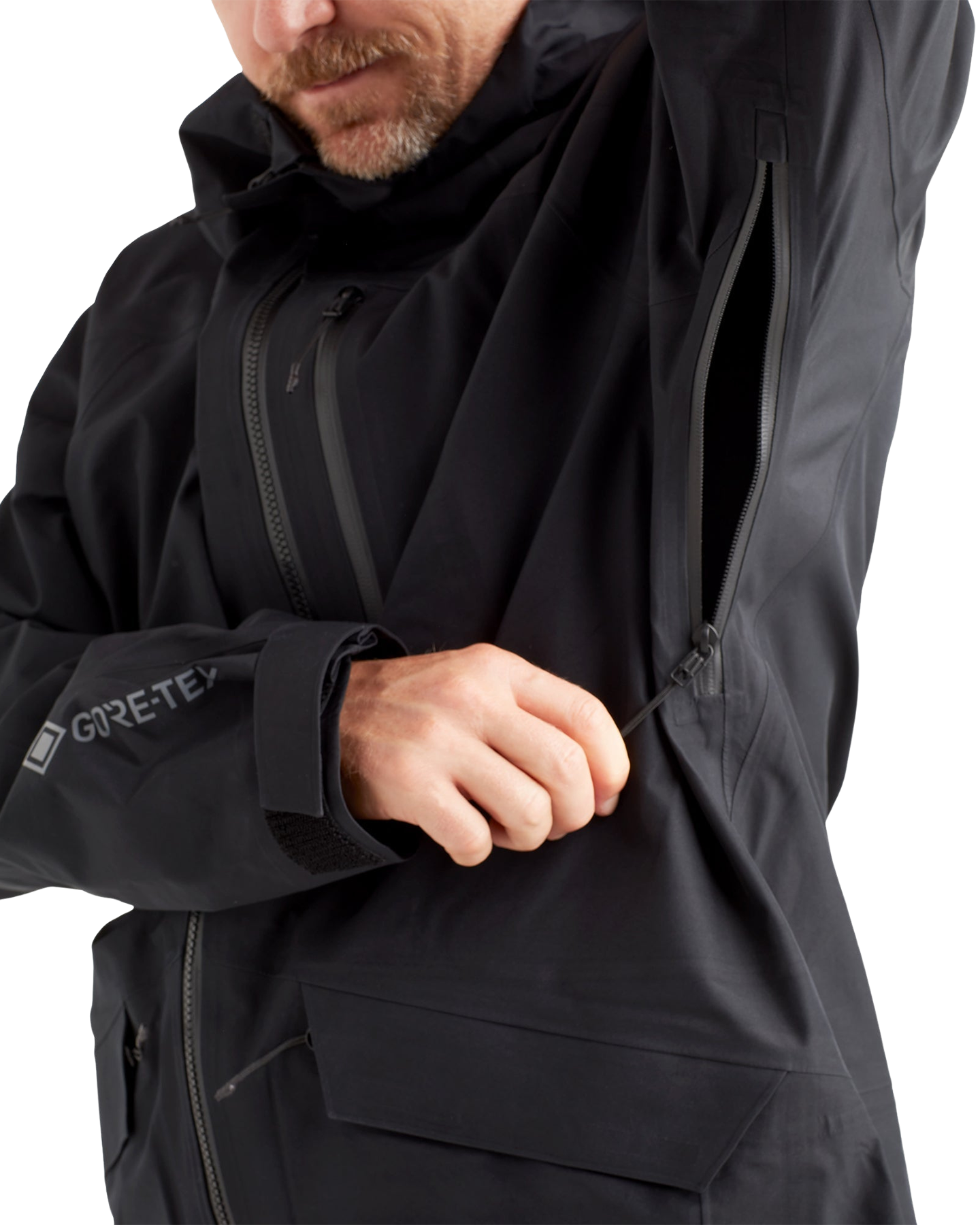 Dakine Men's Stoker Gore-Tex 3L Snow Jacket - Black Men's Snow Jackets - Trojan Wake Ski Snow