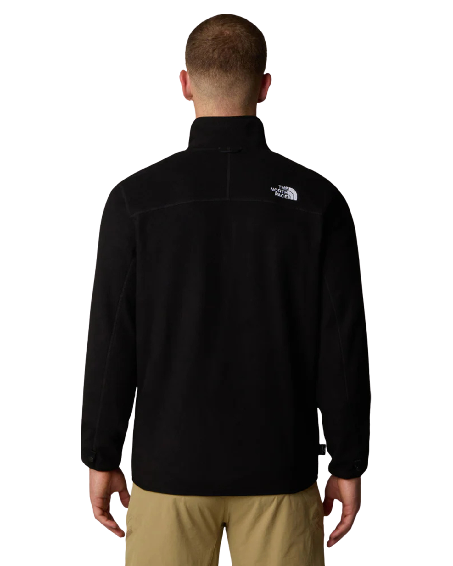 The North Face Men's 100 Glacier Full Zip – Tnf Black Men's Hoodies - Trojan Wake Ski Snow