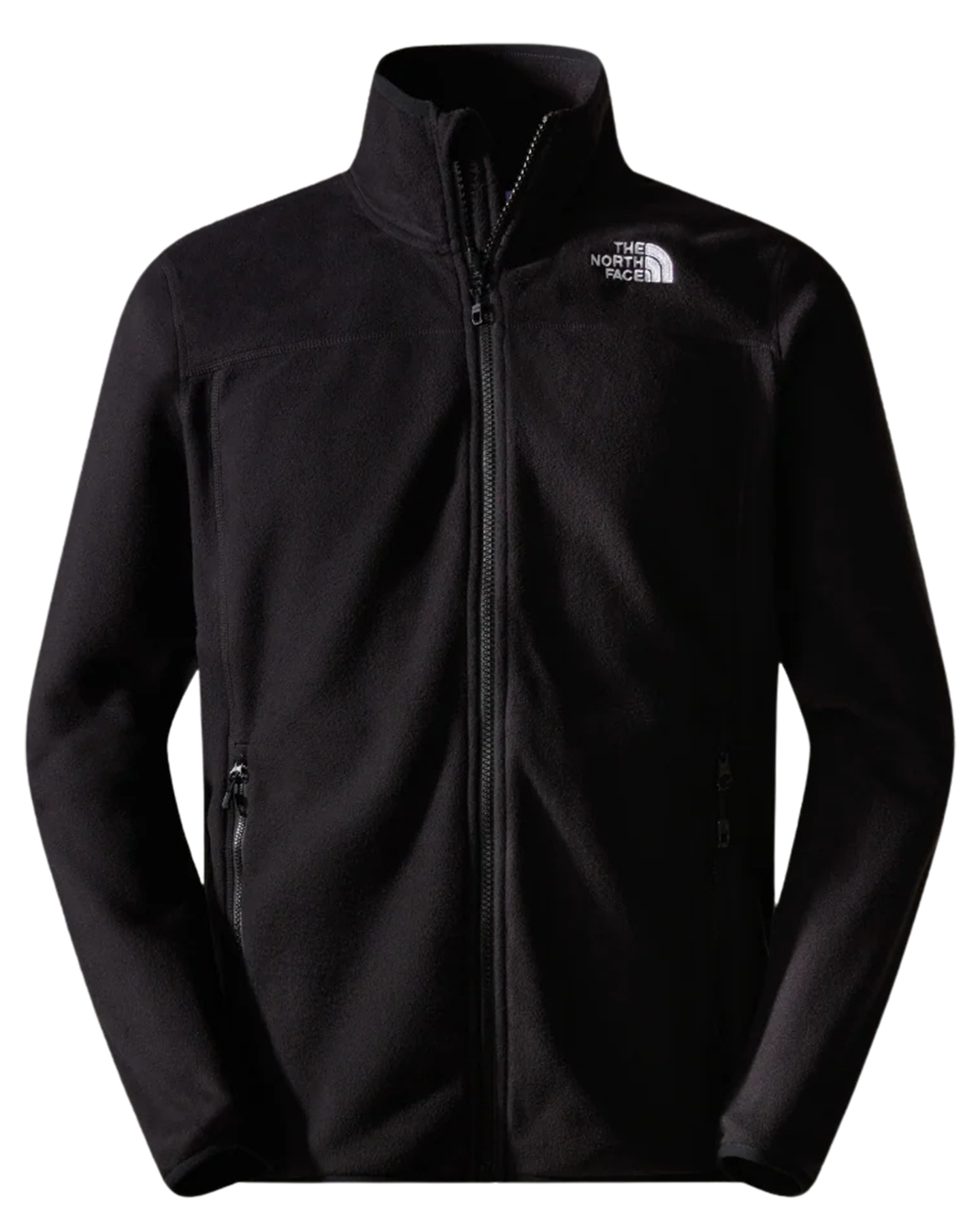 The North Face Men's 100 Glacier Full Zip – Tnf Black Men's Hoodies - Trojan Wake Ski Snow