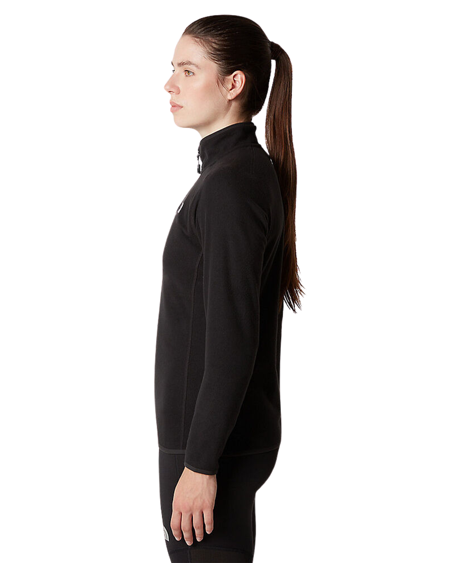 The North Face Women's 100 Glacier 1/4 Zip Fleece Women's Fleece - Trojan Wake Ski Snow