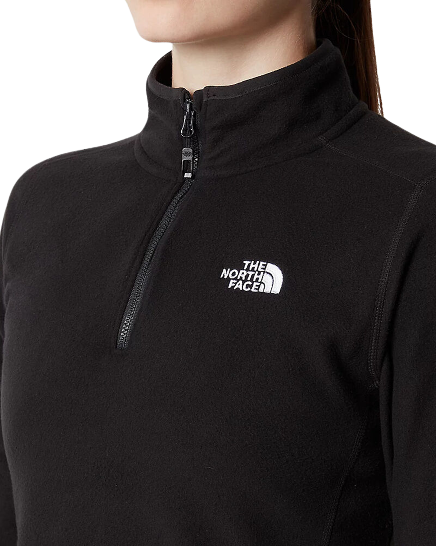 The North Face Women's 100 Glacier 1/4 Zip Fleece Women's Fleece - Trojan Wake Ski Snow
