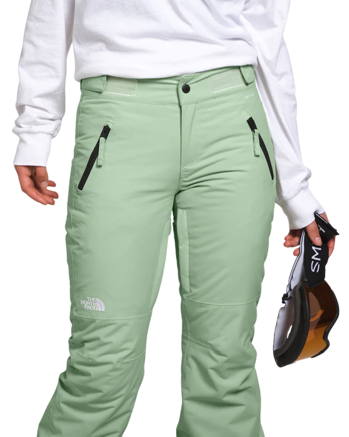 The North Face Women's Aboutaday Pant - Misty Sage Women's Snow Pants - Trojan Wake Ski Snow