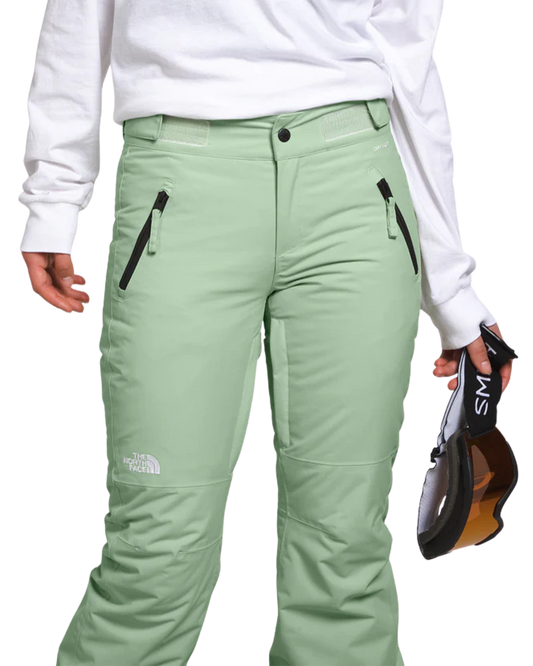 The North Face Women's Aboutaday Pant - Misty Sage Women's Snow Pants - Trojan Wake Ski Snow