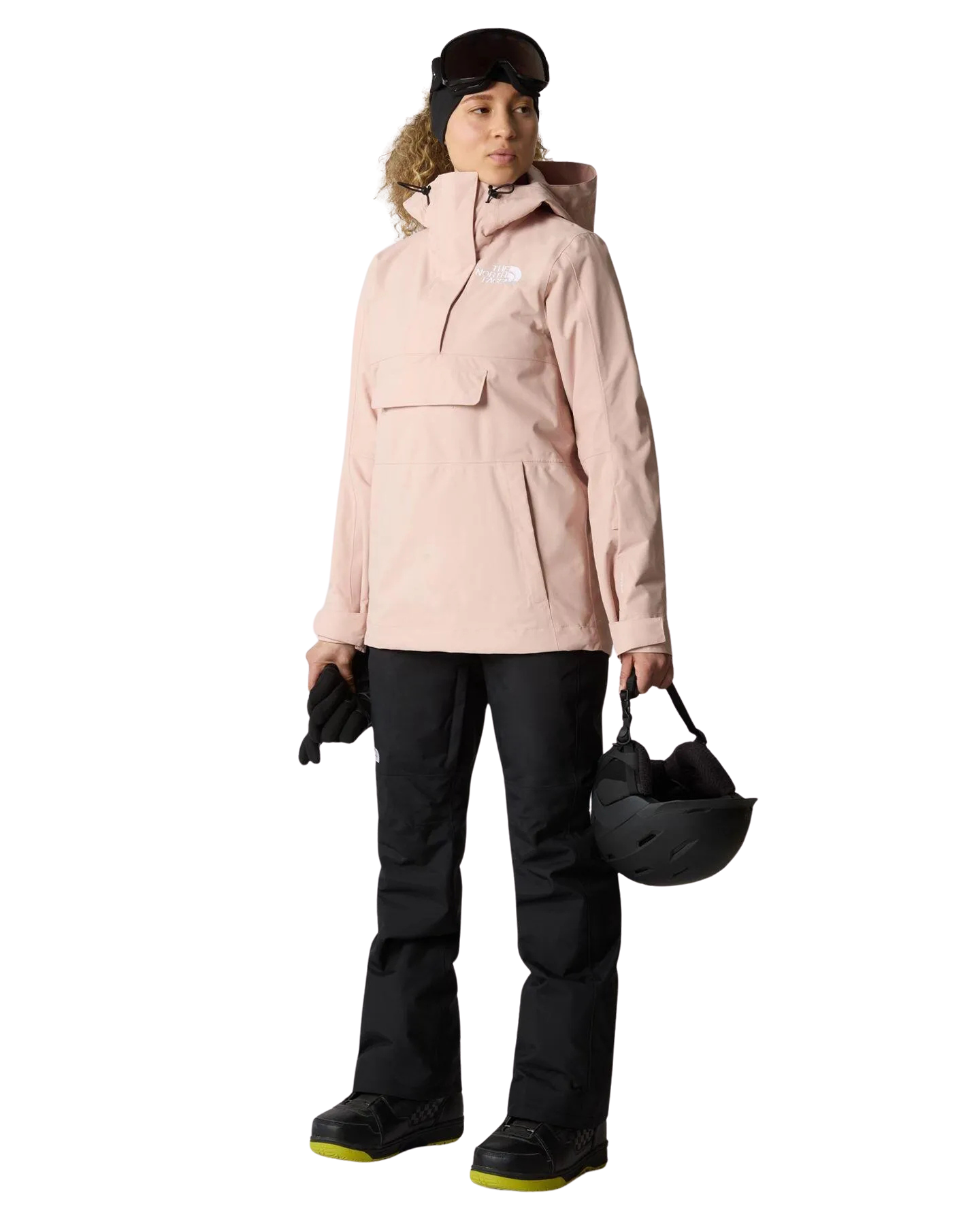 The North Face Women's Driftview Anorak – Pink Moss Women's Snow Jackets - Trojan Wake Ski Snow