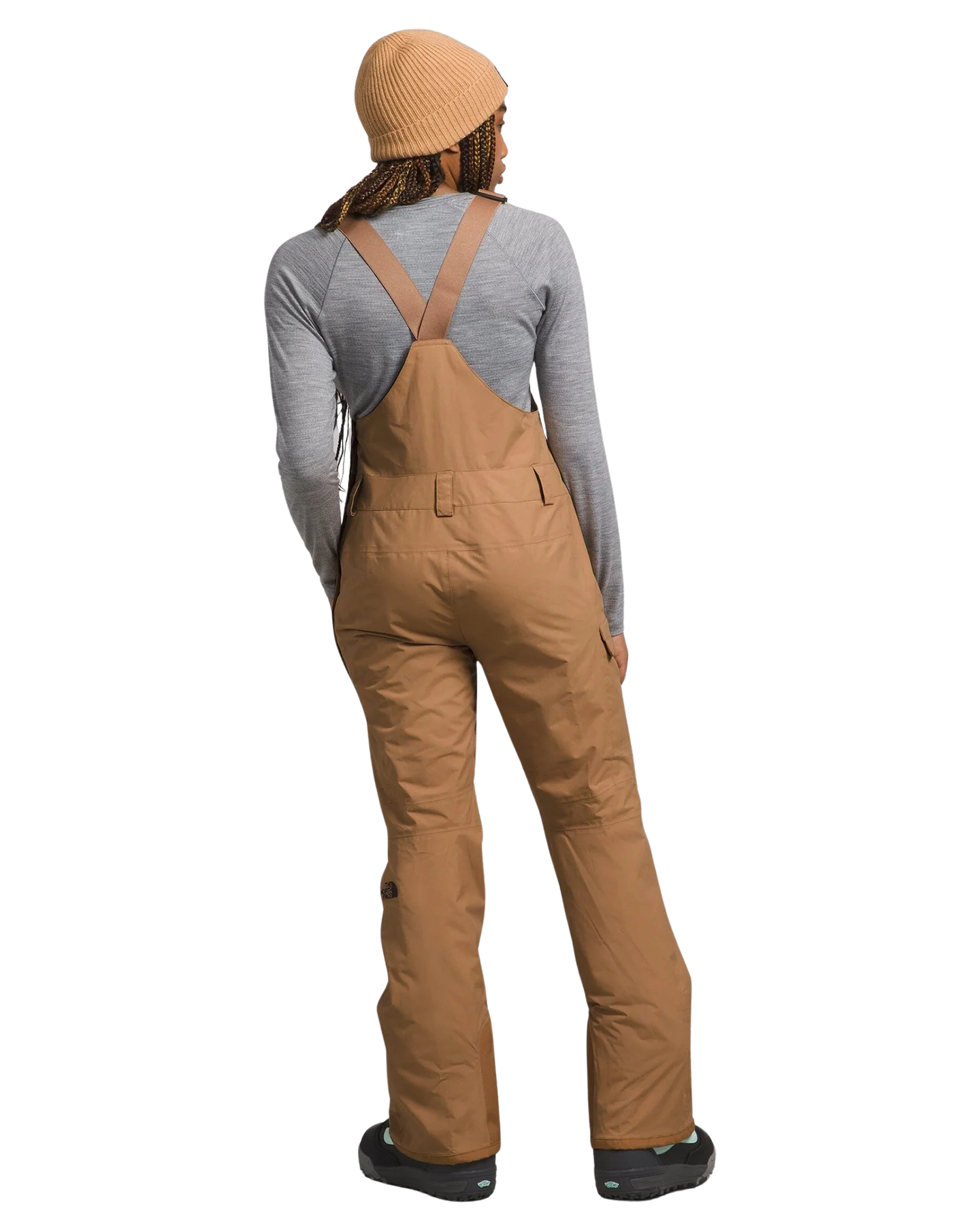 The North Face Women's Freedom Bib - Almond Butter Women's Snow Bibs - Trojan Wake Ski Snow