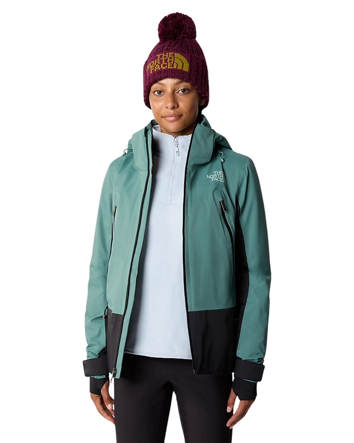 The North Face Women's Lenado Snow Jacket - Dark Sage Women's Snow Jackets - Trojan Wake Ski Snow