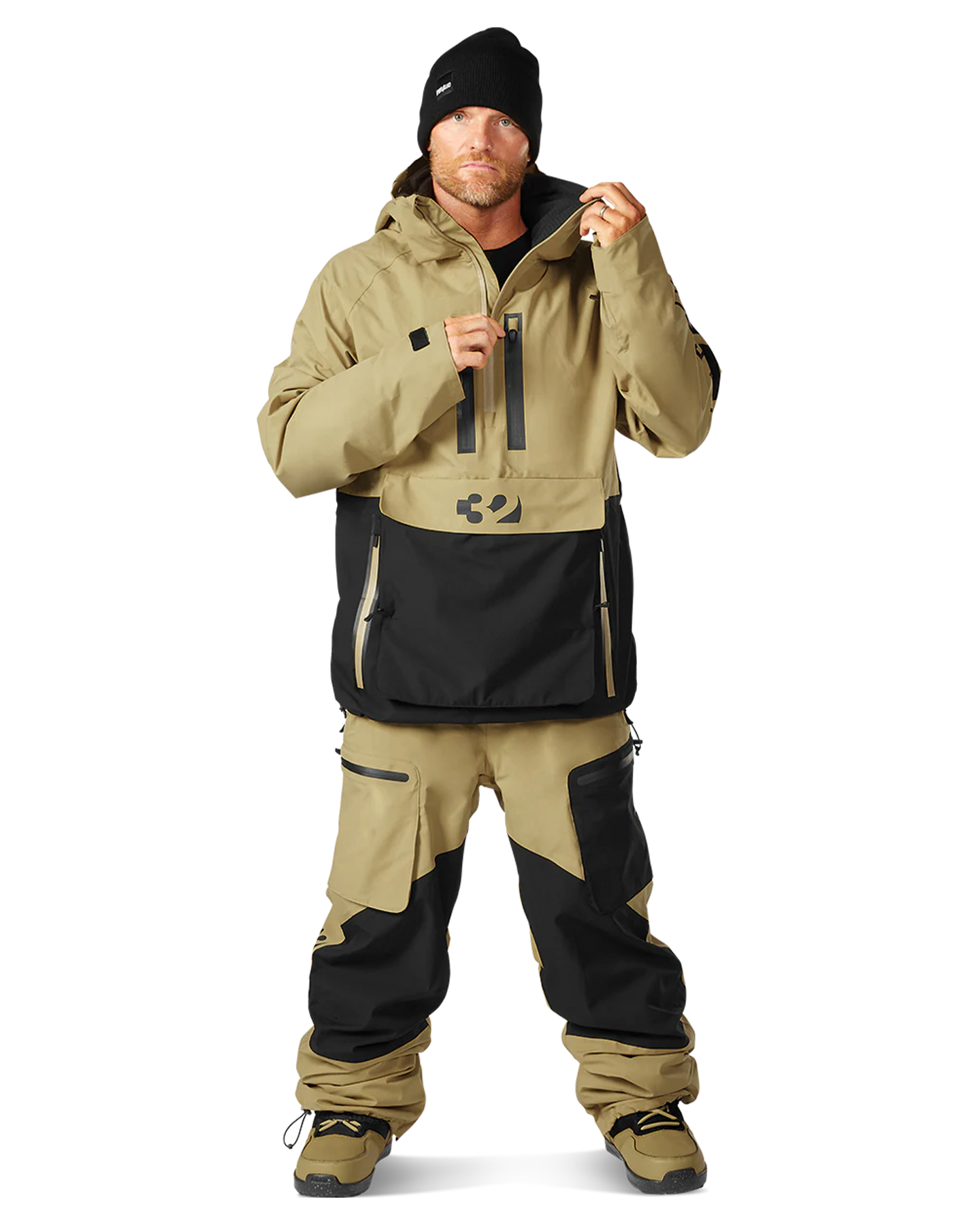 ThirtyTwo Men's Light Anorak Men's Snow Jackets - Trojan Wake Ski Snow