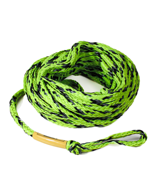 Straightline 2 Person Tube Rope - Green Tube Ropes - Trojan Wake Ski Snow