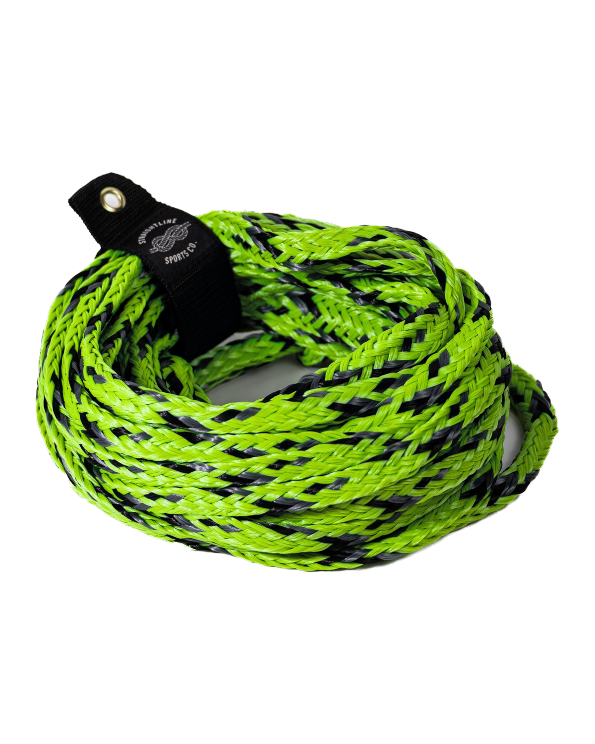 Straightline 4 Person Tube Rope - Green Tube Ropes - Trojan Wake Ski Snow