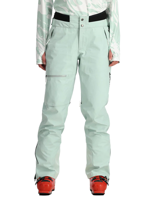Spyder Women's Turret Gtx Shell Pants - Wintergreen Women's Snow Pants - Trojan Wake Ski Snow