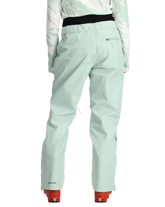 Spyder Women's Turret Gtx Shell Pants - Wintergreen Women's Snow Pants - Trojan Wake Ski Snow