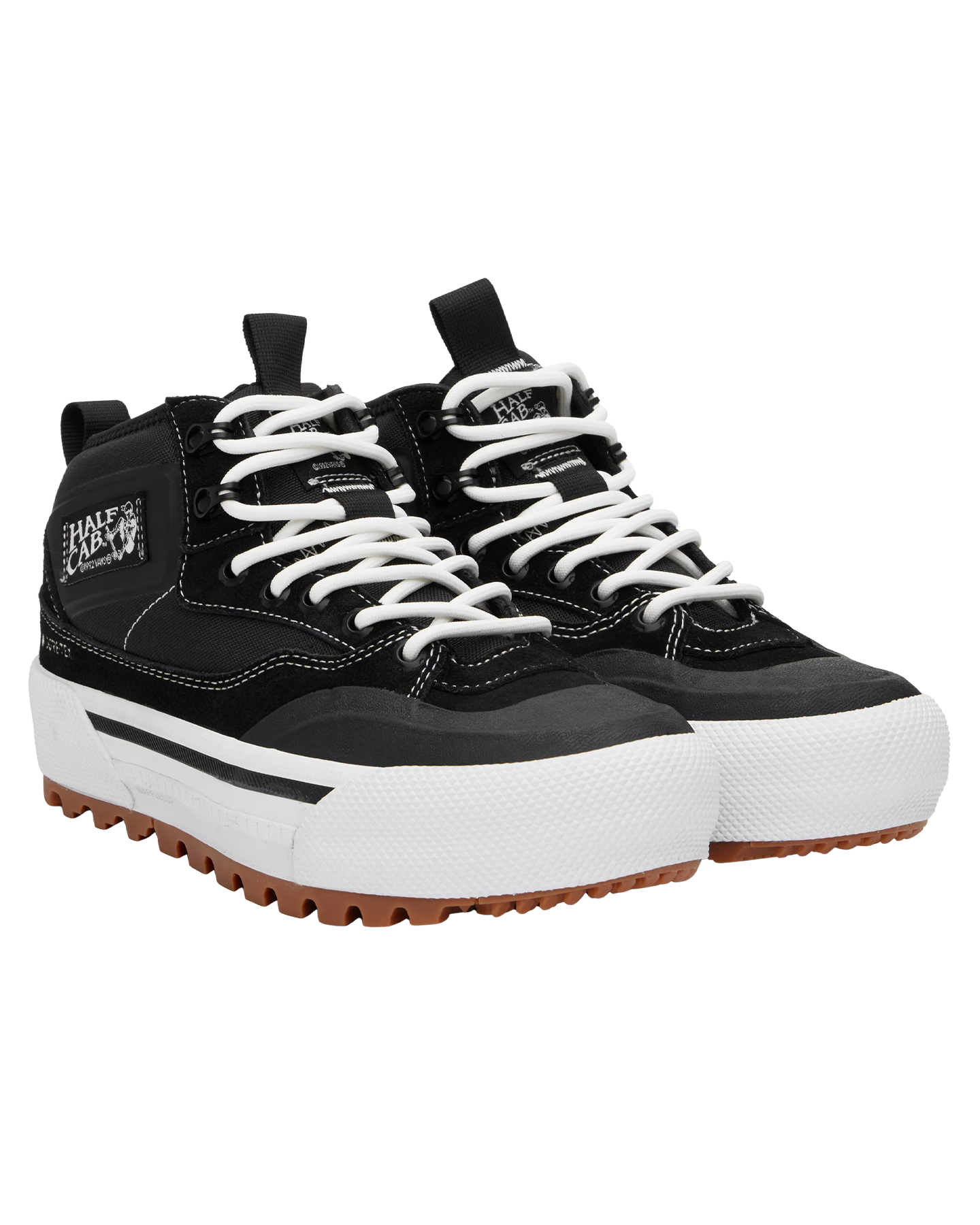 Vans Mte Half Cab GORE-TEX® - Black/White Unisex Apres Boots - Trojan Wake Ski Snow