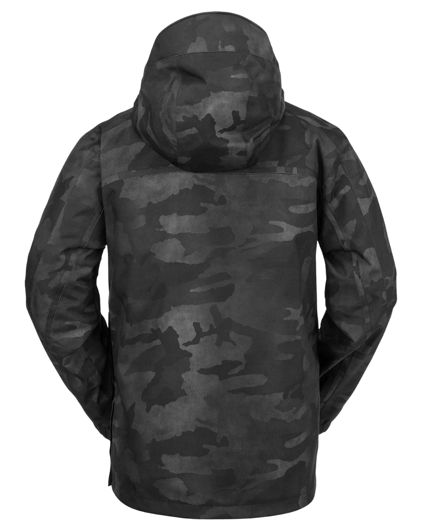 Volcom Brighton Pullover - Black Camo (Size S) Unisex Snow Jackets - Trojan Wake Ski Snow