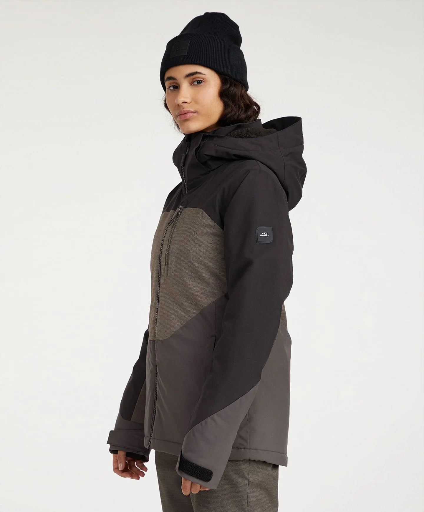O'Neill Women's Carbonite Jacket - Black Out Women's Snow Jackets - Trojan Wake Ski Snow