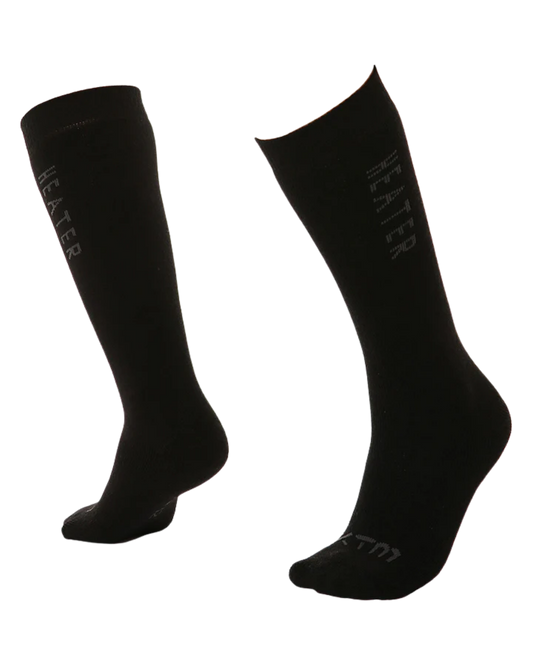XTM Heater Kids Sock - Black Snow Socks - Trojan Wake Ski Snow